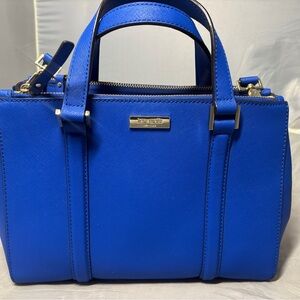 Kate Spade Royal Blue Satchel | Shoulder Bag
